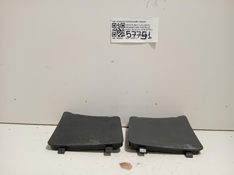 Modanatura Portello POST 67848420106784742050 Toyota RAV 4 IV 2013