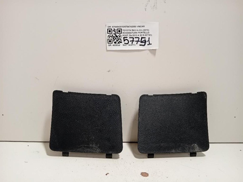 Modanatura Portello POST 67848420106784742050 Toyota RAV 4 IV 2013