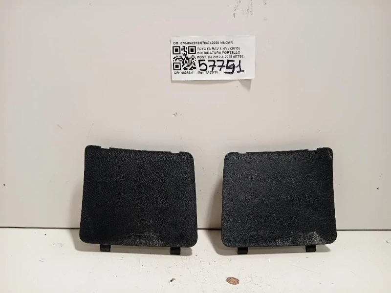 Modanatura Portello POST 67848420106784742050 Toyota RAV 4 IV 2013