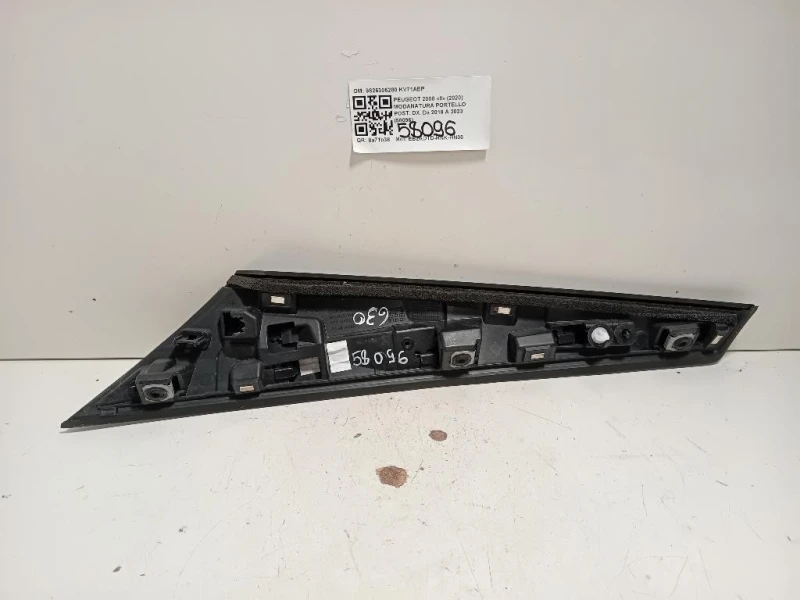 Modanatura Portello POST DX 9826305280 Peugeot 2008 II 2020