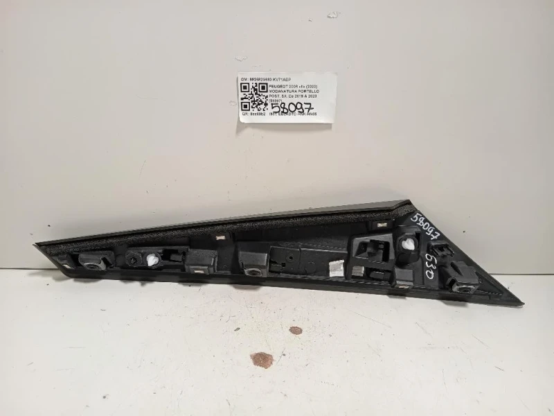 Modanatura Portello POST SX 9825829680 Peugeot 2008 II 2020