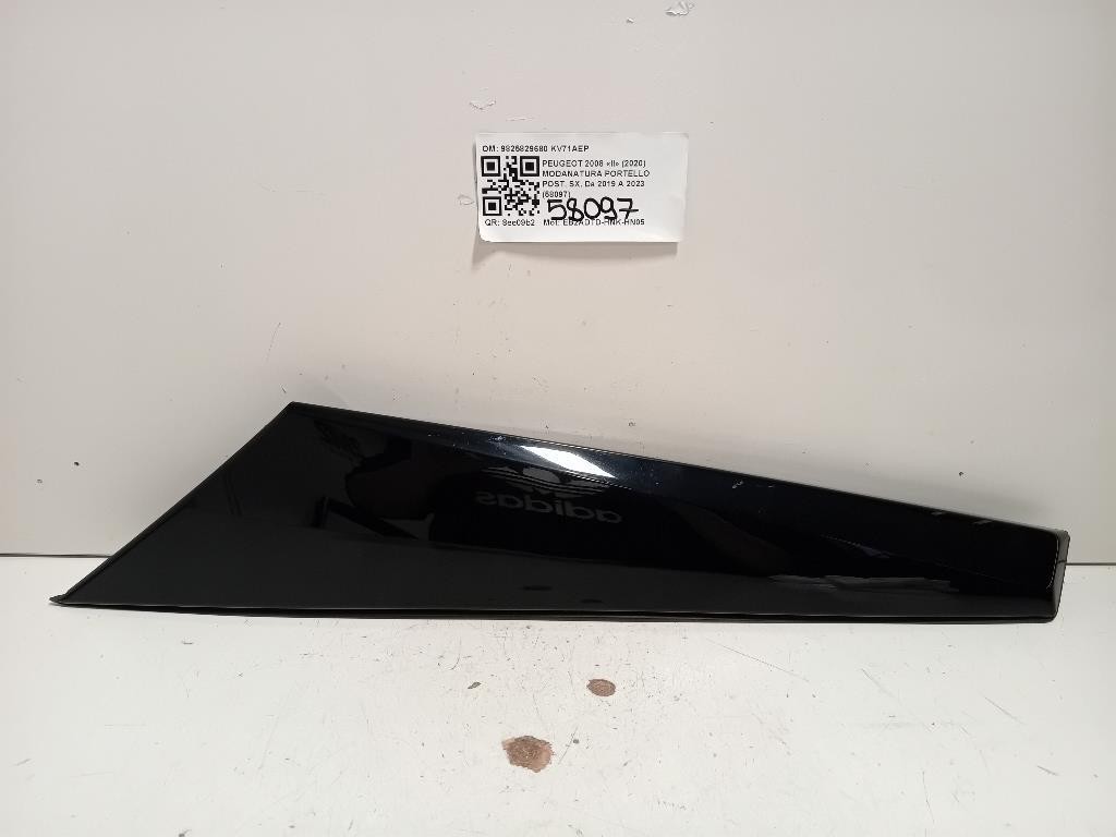 Modanatura Portello POST SX 9825829680 Peugeot 2008 II 2020