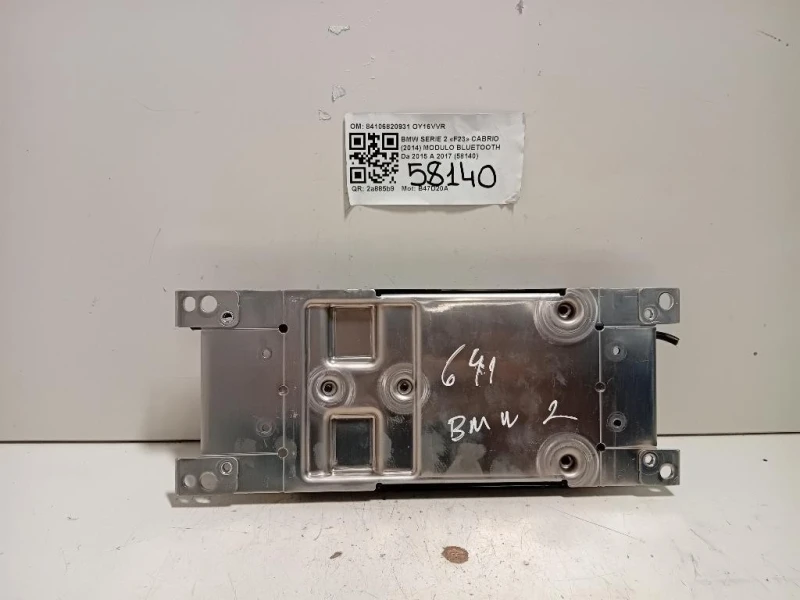 Modulo Bluetooth 84106820931 Bmw Serie 2 F23 Cabrio 2014