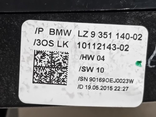 Modulo Bluetooth LZ9251140-02 Bmw Serie 3 F30 Berlina 2012