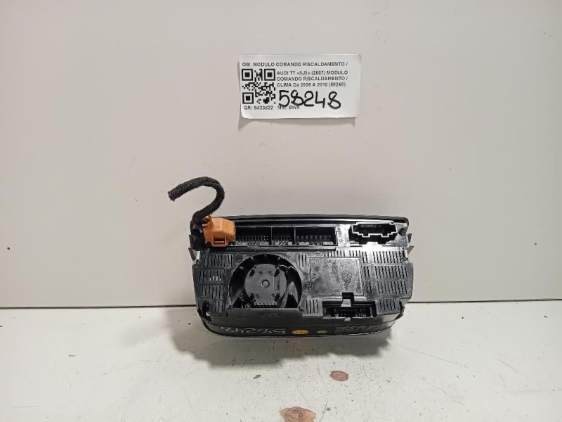 Modulo Comando Riscaldamento Clima MODULO COMANDO RISCALDAMENTO CLIMA Audi TT 8J3 2007