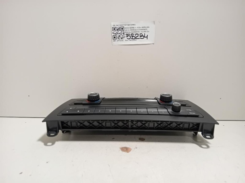 Modulo Comando Riscaldamento Clima 64119207197 Bmw Serie 1 F20 Berlina 2012