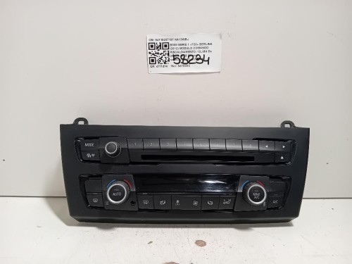 Modulo Comando Riscaldamento Clima 64119207197 Bmw Serie 1 F20 Berlina 2012