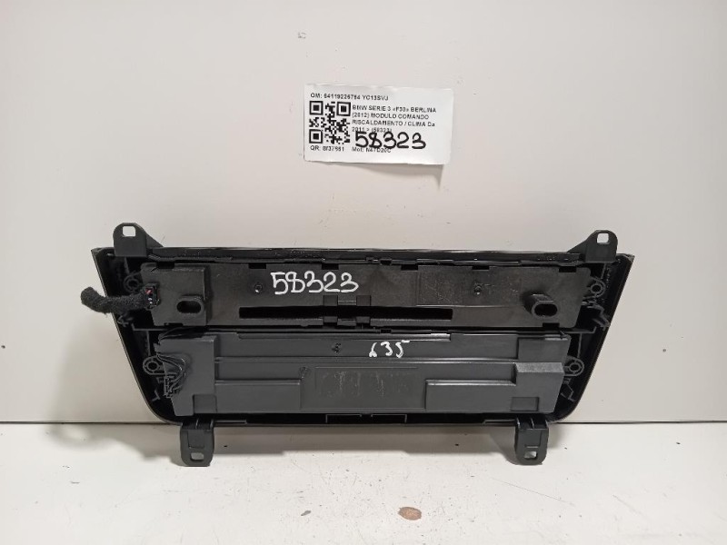 Modulo Comando Riscaldamento Clima 64119226784 Bmw Serie 3 F30 Berlina 2012