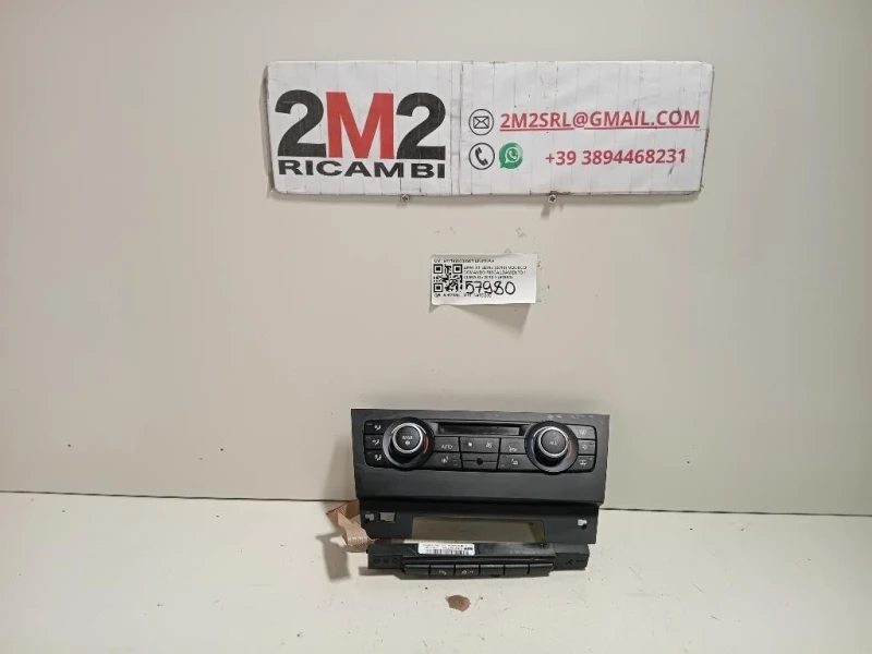 Modulo Comando Riscaldamento Clima 6411926330201 Bmw X1 E84 2010