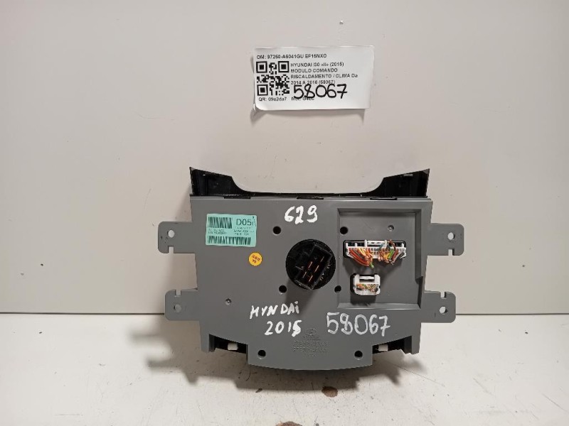 Modulo Comando Riscaldamento Clima 97250-A6041GU Hyundai I30 II 2015
