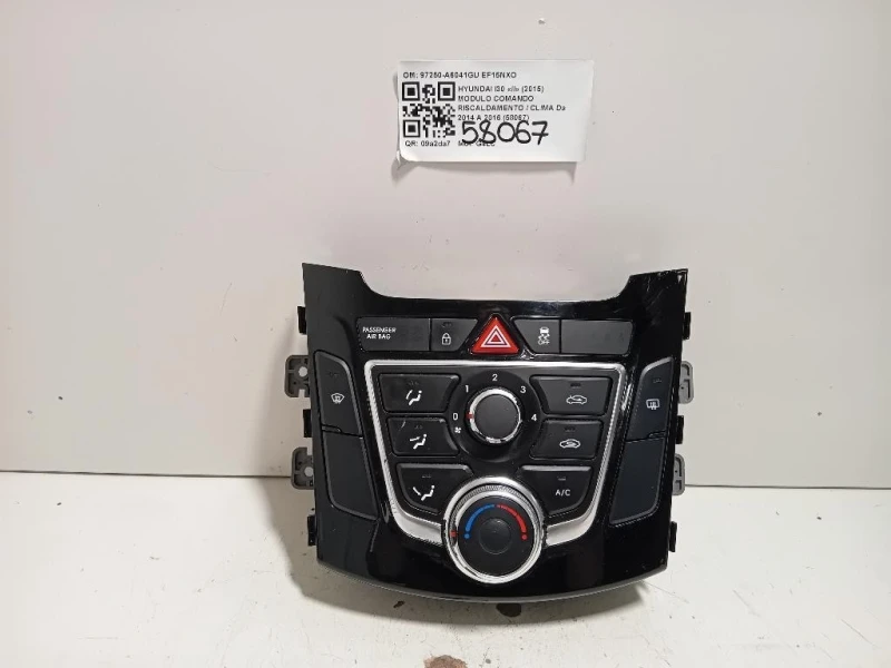 Modulo Comando Riscaldamento Clima 97250-A6041GU Hyundai I30 II 2015