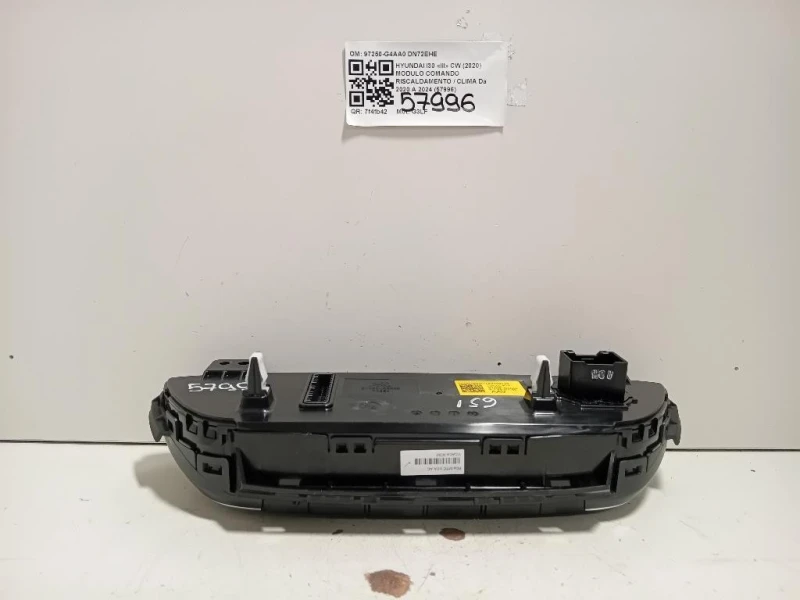 Modulo Comando Riscaldamento Clima 97250-G4AA0 Hyundai I30 III CW 2020