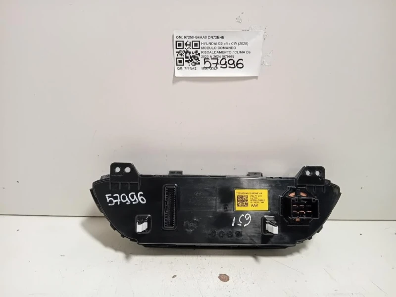 Modulo Comando Riscaldamento Clima 97250-G4AA0 Hyundai I30 III CW 2020