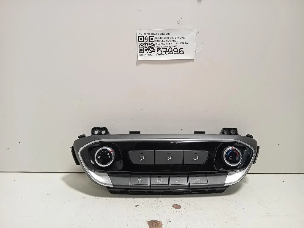 Modulo Comando Riscaldamento Clima 97250-G4AA0 Hyundai I30 III CW 2020