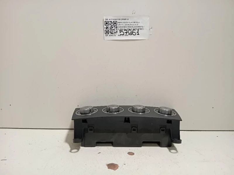 Modulo Comando Riscaldamento Clima A1718300785 Mercedes Classe SLK R171 2004