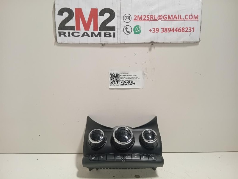 Modulo Comando Riscaldamento Clima 61316819715 Mini MINI Cooper F56 2018