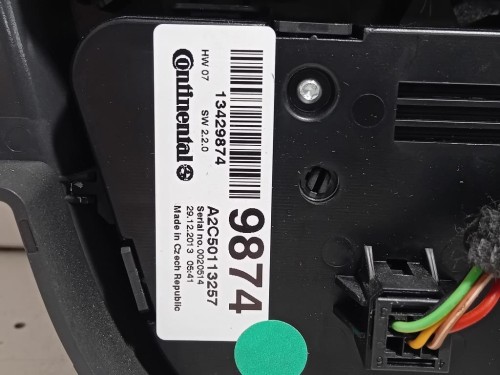 Modulo Comando Riscaldamento Clima 95363963 Opel Mokka 2013