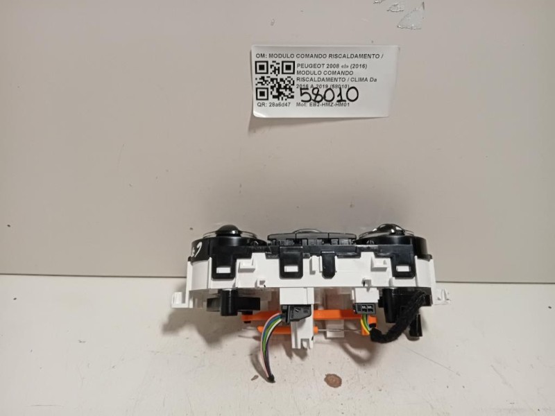 Modulo Comando Riscaldamento Clima MODULO COMANDO RISCALDAMENTO CLIMA Peugeot 2008 I 2016