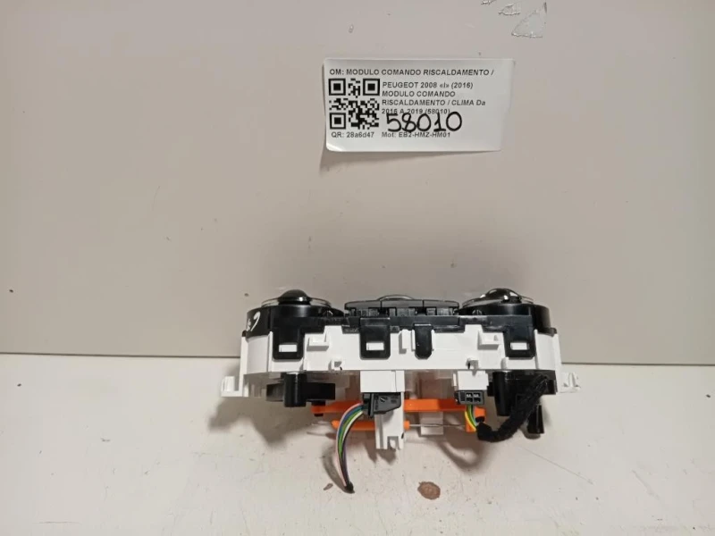 Modulo Comando Riscaldamento Clima MODULO COMANDO RISCALDAMENTO CLIMA Peugeot 2008 I 2016