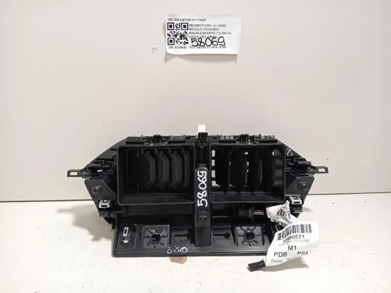 Modulo Comando Riscaldamento Clima 9823457080 Peugeot 2008 II 2020
