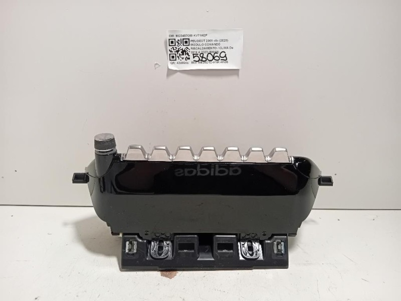Modulo Comando Riscaldamento Clima 9823457080 Peugeot 2008 II 2020