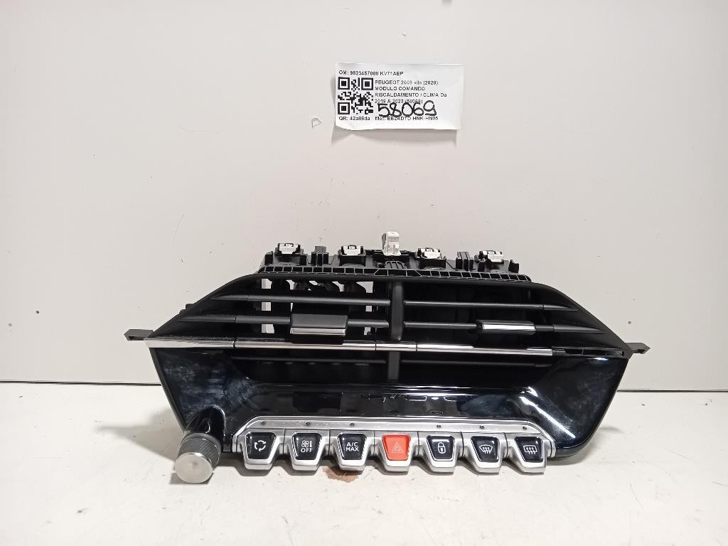 Modulo Comando Riscaldamento Clima 9823457080 Peugeot 2008 II 2020