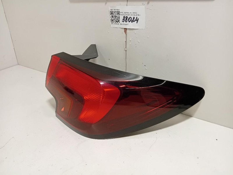 Fanale POST DX 39015944 Opel Astra K 2019