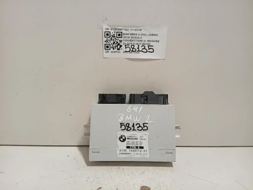 Modulo Convertitore DI Tensione 6135744671201 Bmw Serie 2 F23 Cabrio 2014