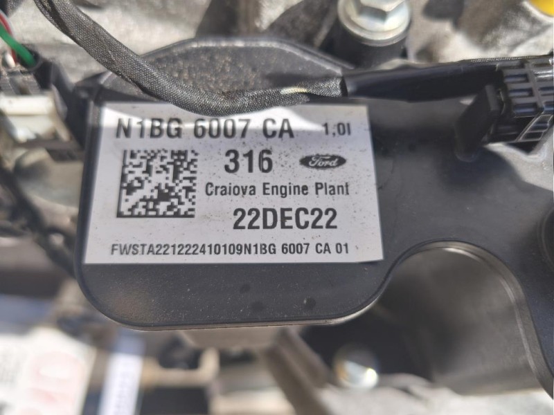 Motore Completo BZJA 155 CV 113 KW Ford PUMA II 2019