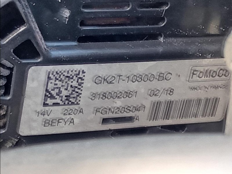 Motore Completo YLF6 105 CV 77 KW Ford Transit VI 2014