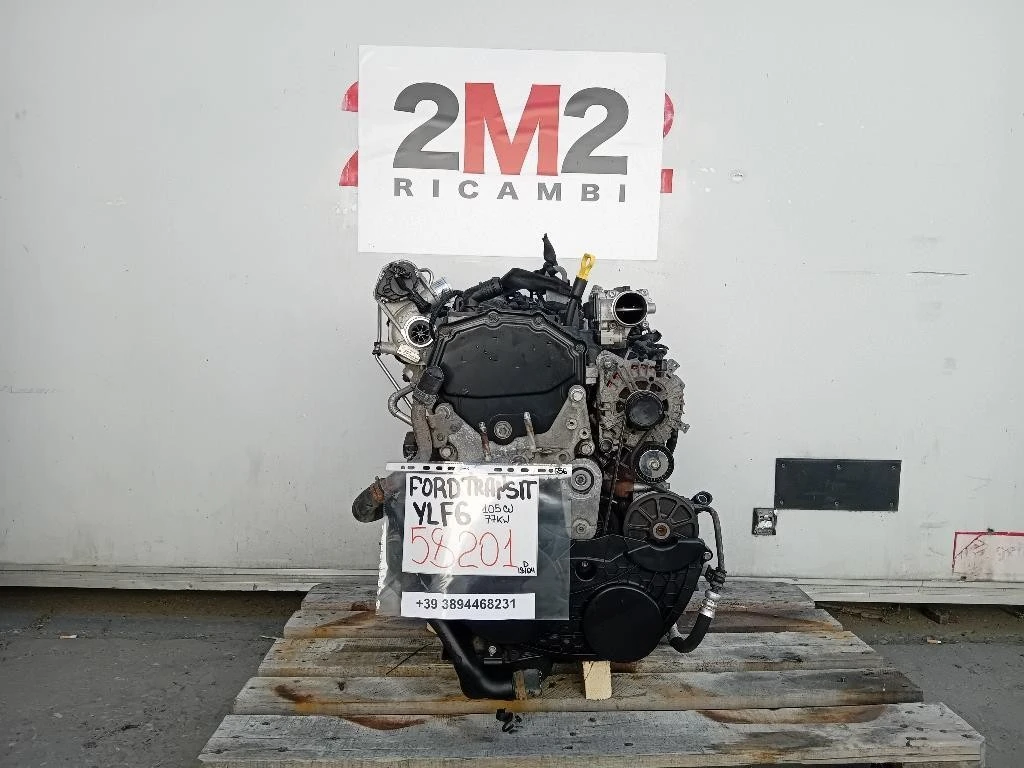 Motore Completo YLF6 105 CV 77 KW Ford Transit VI 2014