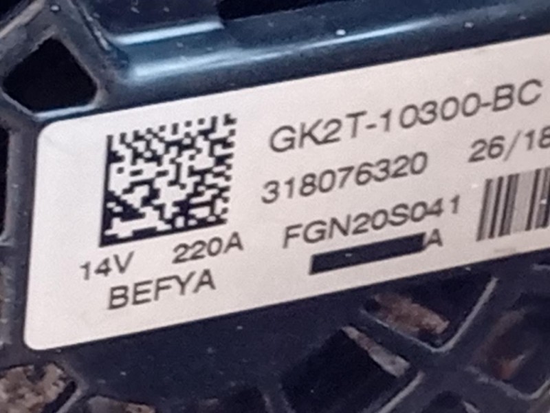 Motore Completo YLFS6 105 CV 77 KW Ford Transit Custom I 2013
