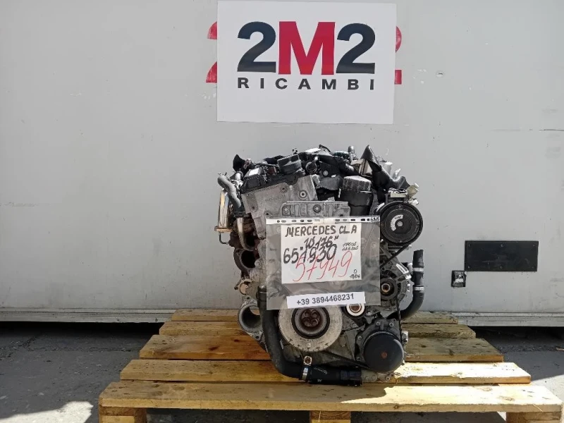 Motore Completo 651930 170 CV 125 KW Mercedes Classe A W176 2013