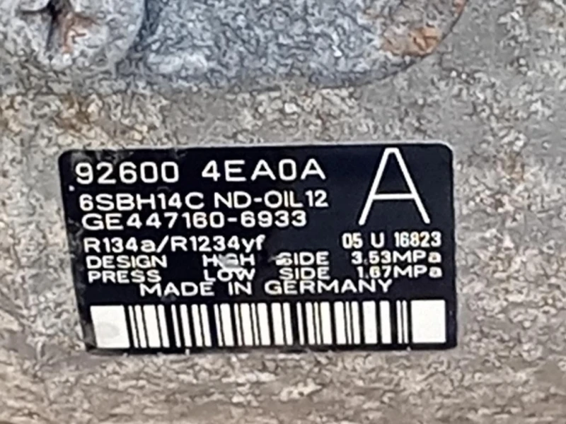 Motore Completo K9K646 110 CV 80 KW Nissan Qashqai II 2017