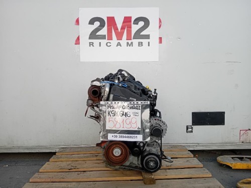 Motore Completo K9K646 110 CV 80 KW Nissan Qashqai II 2017