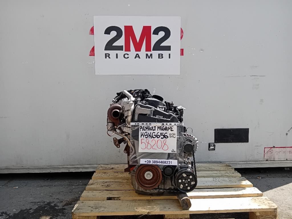 Motore Completo K9KG656 110 CV 81 KW Renault Mégane IV 2016