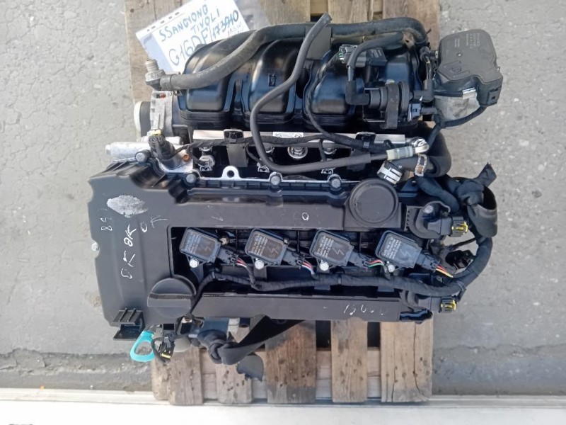 Motore Completo G16DF173910 128 CV 94 KW Ssangyong Tivoli 2015