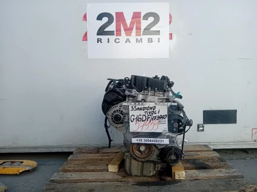 Motore Completo G16DF173910 128 CV 94 KW Ssangyong Tivoli 2015