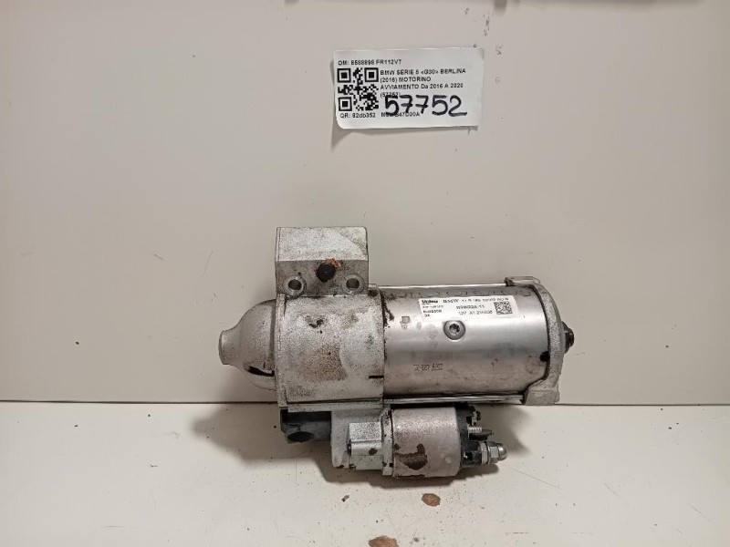 Motorino Avviamento 8588898 Bmw Serie 5 G30 Berlina 2016