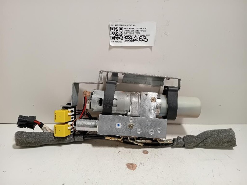 Motorino Elettrico Tetto Scorrevole A1718000030 Mercedes Classe SLK R171 2004