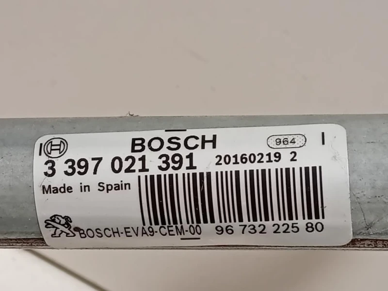 Motorino Tergicristallo 9673222580 Peugeot 208 I 2015
