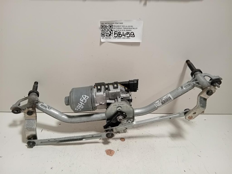 Motorino Tergicristallo 9673222580 Peugeot 208 I 2015
