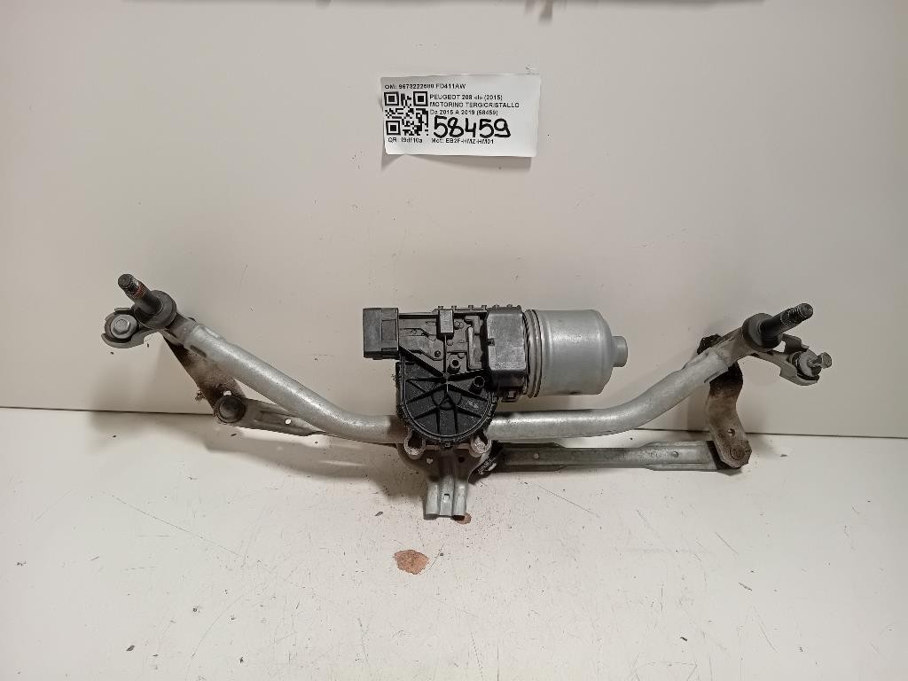 Motorino Tergicristallo 9673222580 Peugeot 208 I 2015
