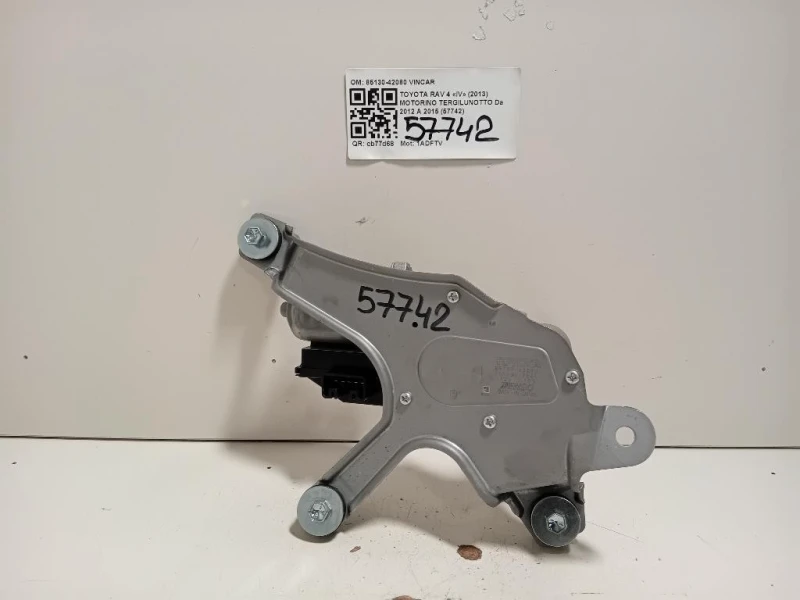 Motorino Tergilunotto 85130-42080 Toyota RAV 4 IV 2013