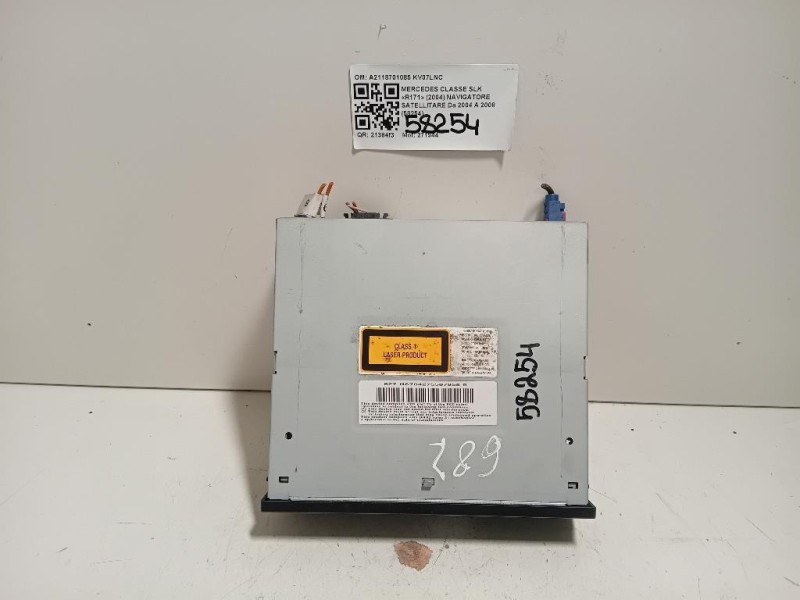 Navigatore Satellitare A2118701085 Mercedes Classe SLK R171 2004