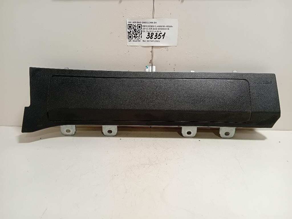 Air-bag Ginocchia DX A2468600602 Mercedes Classe B W246 2012