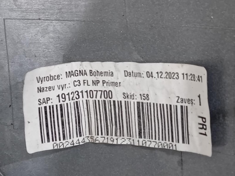 Paraurti ANT 983594117798 Citroen C3 III 2016