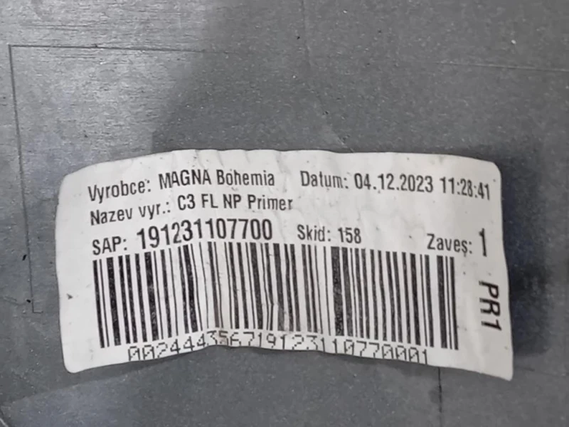 Paraurti ANT 983594117798 Citroen C3 III 2016
