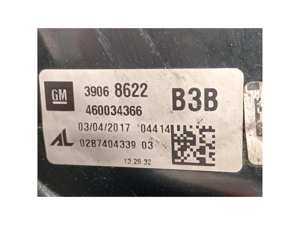 Fanale POST DX 39068622 Opel Corsa E 2014