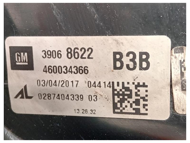 Fanale POST DX 39068622 Opel Corsa E 2014